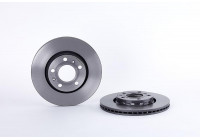 Brake Disc COATED DISC LINE 09.9908.21 Brembo