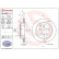 Brake Disc COATED DISC LINE 09.9914.11 Brembo, Thumbnail 3