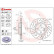 Brake Disc COATED DISC LINE 09.A047.11 Brembo, Thumbnail 2