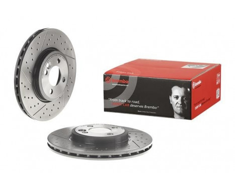 Brake Disc COATED DISC LINE 09.A047.21 Brembo, Image 3