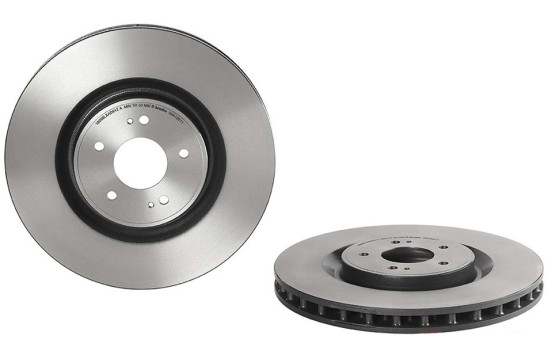 Brake Disc COATED DISC LINE 09.A196.11 Brembo