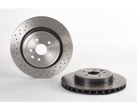 Brake Disc COATED DISC LINE 09.A301.11 Brembo