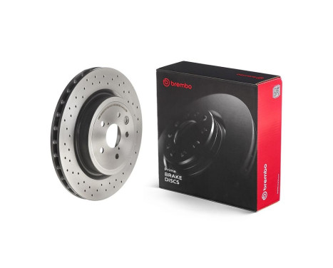 Brake Disc COATED DISC LINE 09.A301.11 Brembo, Image 3