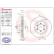 Brake Disc COATED DISC LINE 09.A302.11 Brembo, Thumbnail 3