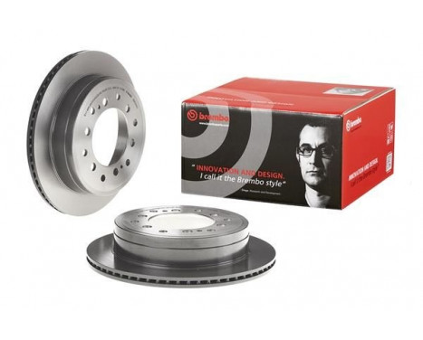 Brake Disc COATED DISC LINE 09.A334.21 Brembo, Image 3