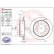 Brake Disc COATED DISC LINE 09.A334.21 Brembo, Thumbnail 3