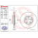 Brake Disc COATED DISC LINE 09.A528.11 Brembo, Thumbnail 2