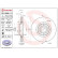 Brake Disc COATED DISC LINE 09.A598.11 Brembo, Thumbnail 3