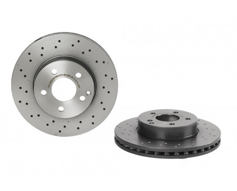 Brake Disc COATED DISC LINE 09.A613.51 Brembo