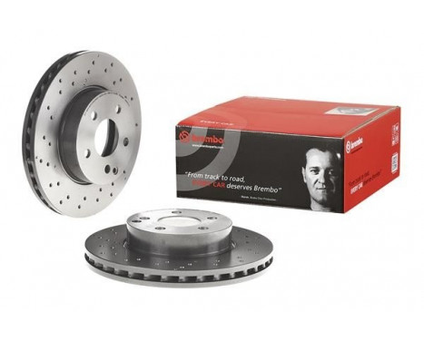 Brake Disc COATED DISC LINE 09.A613.51 Brembo, Image 3