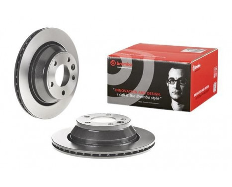 Brake Disc COATED DISC LINE 09.A616.11 Brembo, Image 3