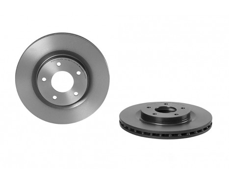 Brake Disc COATED DISC LINE 09.A637.21 Brembo