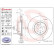 Brake Disc COATED DISC LINE 09.A752.11 Brembo, Thumbnail 3