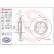 Brake Disc COATED DISC LINE 09.A807.11 Brembo, Thumbnail 3