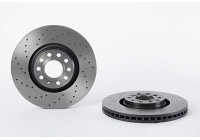Brake Disc COATED DISC LINE 09.A813.11 Brembo