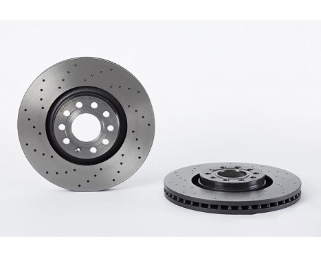 Brake Disc COATED DISC LINE 09.A813.11 Brembo