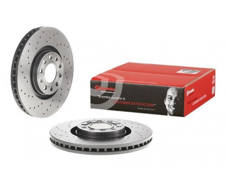 Brake Disc COATED DISC LINE 09.A813.11 Brembo, Image 2