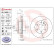 Brake Disc COATED DISC LINE 09.A895.11 Brembo, Thumbnail 2
