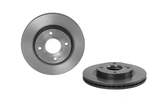 Brake Disc COATED DISC LINE 09.A968.21 Brembo