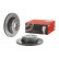 Brake Disc COATED DISC LINE 09.B268.11 Brembo, Thumbnail 2