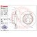 Brake Disc COATED DISC LINE 09.B313.11 Brembo, Thumbnail 2