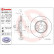 Brake Disc COATED DISC LINE 09.B353.11 Brembo, Thumbnail 2