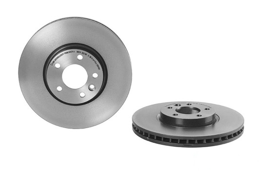 Brake Disc COATED DISC LINE 09.B498.11 Brembo