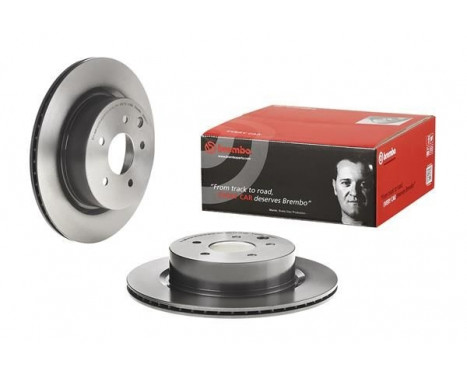 Brake Disc COATED DISC LINE 09.B522.11 Brembo