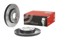 Brake Disc COATED DISC LINE 09.B551.11 Brembo