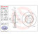 Brake Disc COATED DISC LINE 09.B551.11 Brembo, Thumbnail 2