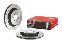 Brake Disc COATED DISC LINE 09.B710.11 Brembo