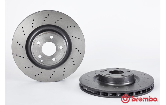 Brake Disc COATED DISC LINE 09.B744.51 Brembo