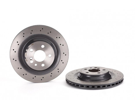 Brake Disc COATED DISC LINE 09.B842.21 Brembo