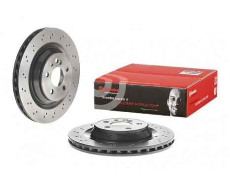Brake Disc COATED DISC LINE 09.B842.21 Brembo, Image 2
