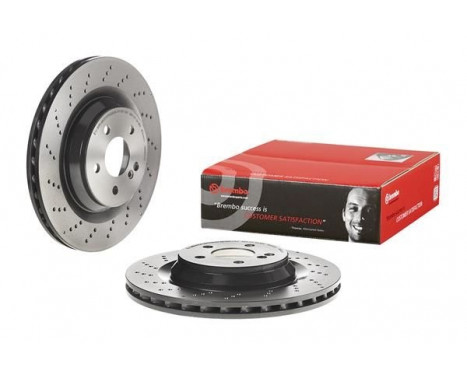 Brake Disc COATED DISC LINE 09.B842.41 Brembo, Image 3