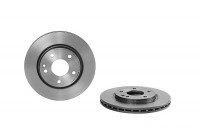 Brake Disc COATED DISC LINE 09.B843.11 Brembo