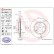 Brake Disc COATED DISC LINE 09.B843.11 Brembo, Thumbnail 3