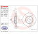 Brake Disc COATED DISC LINE 09.C543.11 Brembo, Thumbnail 2