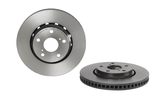 Brake Disc COATED DISC LINE 09.C710.11 Brembo
