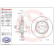 Brake Disc COATED DISC LINE 09.C710.11 Brembo, Thumbnail 3