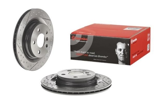 Brake Disc COATED DISC LINE 09.C743.21 Brembo