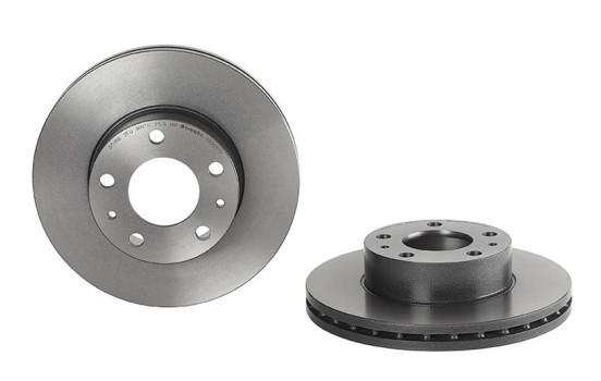 Brake Disc COATED DISC LINE 09.D017.11 Brembo