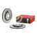 Brake Disc COATED DISC LINE 09.D061.11 Brembo, Thumbnail 2