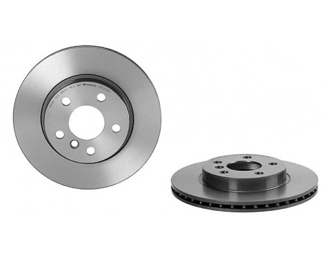 Brake Disc COATED DISC LINE 09.D208.11 Brembo