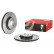 Brake Disc COATED DISC LINE 09.D307.11 Brembo, Thumbnail 2