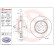 Brake Disc COATED DISC LINE 09.D417.11 Brembo, Thumbnail 2