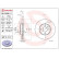 Brake Disc COATED DISC LINE 09.D426.11 Brembo, Thumbnail 2