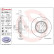 Brake Disc COATED DISC LINE 09.D509.11 Brembo, Thumbnail 2