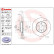 Brake Disc COATED DISC LINE 09.D570.11 Brembo