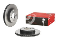 Brake Disc COATED DISC LINE 09.D572.11 Brembo